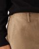 ASOS DESIGN ASOS DESIGN faux suede pencil skirt with clean waistband in beige-Neutral - 4