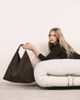 ASOS DESIGN ASOS DESIGN faux suede scoop tote bag in chocolate-Brown - 2