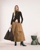ASOS DESIGN ASOS DESIGN faux suede scoop tote bag in chocolate-Brown - 4