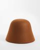 ASOS DESIGN ASOS DESIGN felt bucket hat in dark tan-Brown - 1