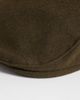 ASOS DESIGN ASOS DESIGN felt flat cap in khaki-Green - 2