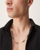 ASOS DESIGN ASOS DESIGN festival dot dash beaded necklace in silver tone - 1