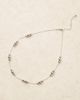 ASOS DESIGN ASOS DESIGN festival dot dash beaded necklace in silver tone - 3
