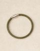 ASOS DESIGN ASOS DESIGN festival fabric bangle in khaki green - 2
