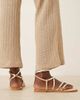 ASOS DESIGN ASOS DESIGN Fierce strappy sandals in gold - 3