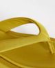 ASOS DESIGN ASOS DESIGN Filia toe thong flatform sandals in chartreuse satin-Yellow - 2