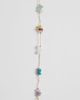 ASOS DESIGN ASOS DESIGN fine chain bracelet with multi-colored semi-precious chippings in gold tone - 2