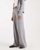 ASOS DESIGN ASOS DESIGN fine knit wide leg pants in heather gray - 4