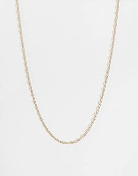 ASOS DESIGN ASOS DESIGN fine marina chain necklace in gold