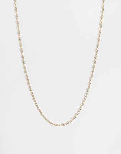ASOS DESIGN ASOS DESIGN fine marina chain necklace in gold