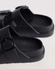ASOS DESIGN ASOS DESIGN Finn flatform double buckle slides in black - 4
