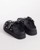 ASOS DESIGN ASOS DESIGN Flair boho studded sandals in black suedette - 4
