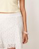 ASOS DESIGN ASOS DESIGN flared lace mini skirt in white - 3