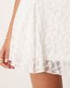 ASOS DESIGN ASOS DESIGN flared lace mini skirt in white - 4