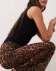ASOS DESIGN ASOS DESIGN flared sheer mesh pants in leopard print-Multi - 2