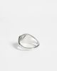 ASOS DESIGN ASOS DESIGN flat blue lapis stone signet ring in silver - 3