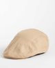 ASOS DESIGN ASOS DESIGN flat cap in camel-Blonde - 1