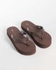 ASOS DESIGN ASOS DESIGN Flavio flip flops in chocolate-Brown - 1