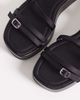 ASOS DESIGN ASOS DESIGN Fleetwood strappy flat sandals in black - 2