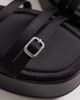 ASOS DESIGN ASOS DESIGN Fleetwood strappy flat sandals in black - 4