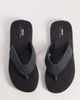 ASOS DESIGN ASOS DESIGN flip flops with grosgrain straps in khaki green - 1