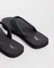 ASOS DESIGN ASOS DESIGN flip flops with grosgrain straps in khaki green - 4