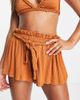ASOS DESIGN ASOS DESIGN flippy shorts in rust - part of a set-Red - 1