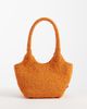 ASOS DESIGN ASOS DESIGN floral embellished bucket clutch bag in orange - 4