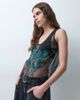 ASOS DESIGN ASOS DESIGN flower embellished sheer cami in black - 3