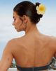 ASOS DESIGN ASOS DESIGN flower hair claw in ombre yellow-White - 1