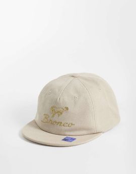 ASOS DESIGN ASOS DESIGN ford bronco baseball cap with short peak in brown