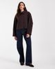 ASOS DESIGN ASOS DESIGN formal top collar cropped jacket in chocolate-Brown - 2