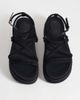 ASOS DESIGN ASOS DESIGN Fortitude strappy flatform sandals in black - 3