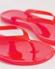 ASOS DESIGN ASOS DESIGN Foxton jelly flip flops in red - 4