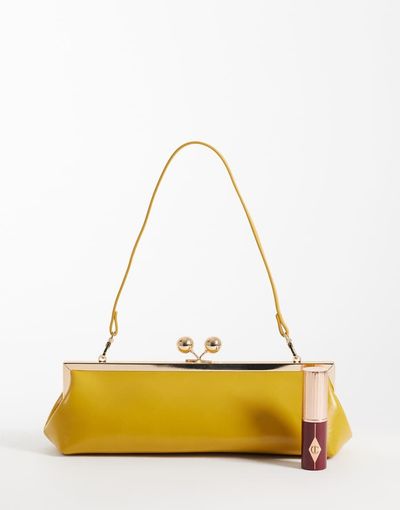 ASOS DESIGN ASOS DESIGN frame shoulder bag in mustard yellow
