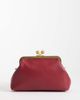 ASOS DESIGN ASOS DESIGN frame shoulder pouch bag with detachable strap in burgundy-Purple - 4