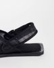ASOS DESIGN ASOS DESIGN Francine mesh sling back sandals in black - 4