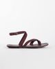 ASOS DESIGN ASOS DESIGN Friction sandals in burgundy real suede-Red - 1