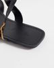 ASOS DESIGN ASOS DESIGN Friction sandals in leopard hair on real leather-Multi - 3