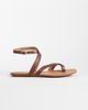 ASOS DESIGN ASOS DESIGN Friction sandals in tan real leather-Brown - 1