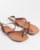 ASOS DESIGN ASOS DESIGN Friction sandals in tan real leather-Brown - 2