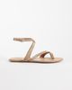 ASOS DESIGN ASOS DESIGN Friction sandals in taupe real suede-Brown - 1