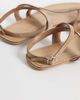 ASOS DESIGN ASOS DESIGN Friction sandals in taupe real suede-Brown - 3