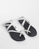 ASOS DESIGN ASOS DESIGN Friction sandals in white real leather - 2