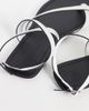 ASOS DESIGN ASOS DESIGN Friction sandals in white real leather - 3