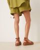 ASOS DESIGN ASOS DESIGN Friday flatform espadrille sandals in tan-Neutral - 4