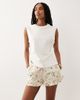 ASOS DESIGN ASOS DESIGN frill hem shorts in ditsy print - part of a set-Multi - 2