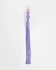 ASOS DESIGN ASOS DESIGN fringe bag charm in lilac-Purple - 1