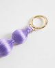 ASOS DESIGN ASOS DESIGN fringe bag charm in lilac-Purple - 2