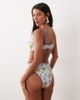 ASOS DESIGN ASOS DESIGN Fuller Bust Solar Starfish underwire bikini top in blue sea print-Multi - 4